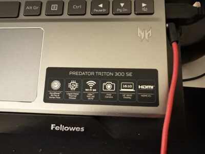 Acer Predator Triton 300 SE Gaming Laptop